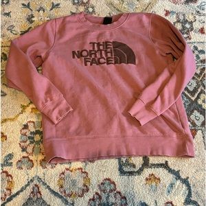 The North Face sweatshirt